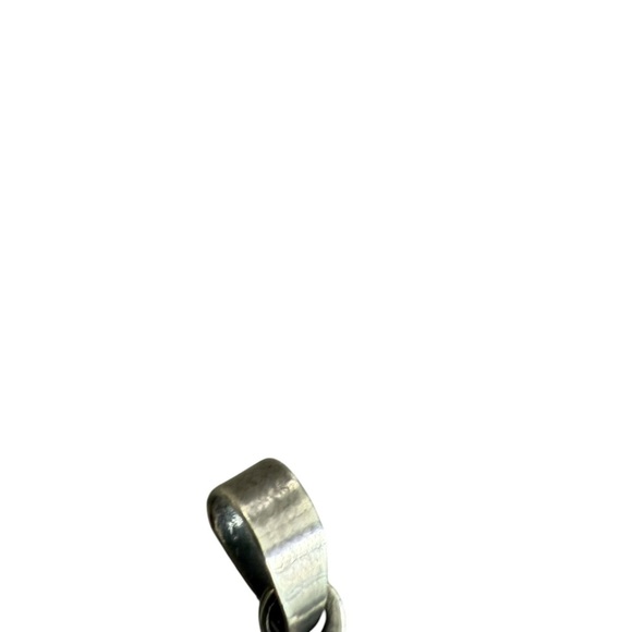 Vintage .925 Silver and Turquoise Cross Pendant - Picture 5 of 8